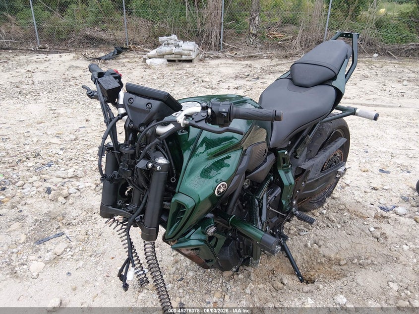 2024 Yamaha Mt VIN JYARM32E7RA010534 IAAI salvage auction — FRONT END, Salvage Title, sold $3,000 on 2026-07-07 (photo 2)