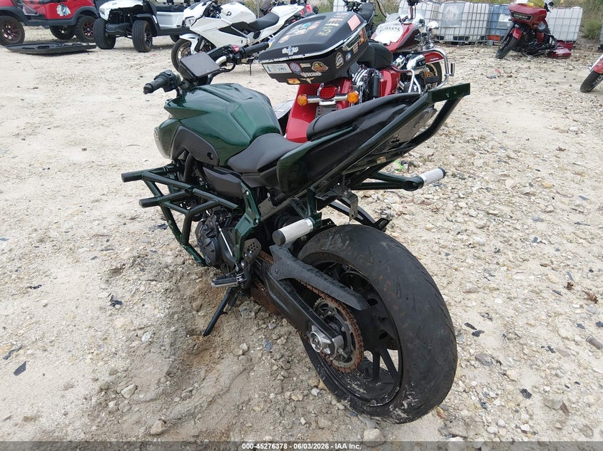 2024 Yamaha Mt VIN JYARM32E7RA010534 IAAI salvage auction — FRONT END, Salvage Title, sold $3,000 on 2026-07-07 (photo 3)
