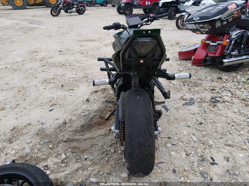 2024 Yamaha Mt VIN JYARM32E7RA010534 IAAI salvage auction — FRONT END, Salvage Title, sold $3,000 on 2026-07-07 (photo 6)
