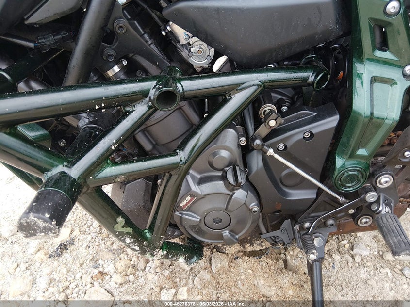 2024 Yamaha Mt VIN JYARM32E7RA010534 IAAI salvage auction — FRONT END, Salvage Title, sold $3,000 on 2026-07-07 (photo 9)