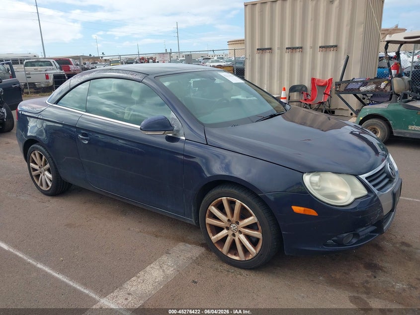 2007 Volkswagen Eos VIN WVWFA71F37V005774 IAAI salvage auction — NORMAL WEAR, Clear (Hawaii), sold $25 on 2026-07-28 (photo 1)