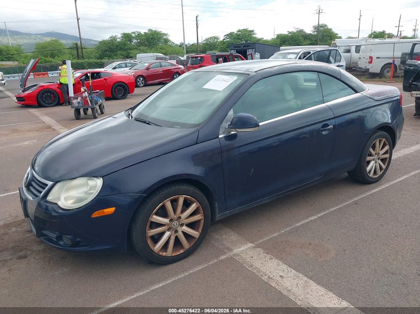 2007 Volkswagen Eos VIN WVWFA71F37V005774 IAAI salvage auction — NORMAL WEAR, Clear (Hawaii), sold $25 on 2026-07-28 (photo 2)
