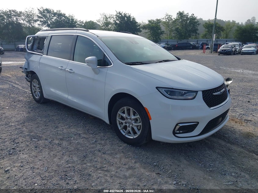2022 Chrysler Pacifica VIN 2C4RC1BG9NR179022 IAAI salvage auction — RIGHT REAR, Salvage Title, sold $3,400 on 2026-07-09 (photo 1)