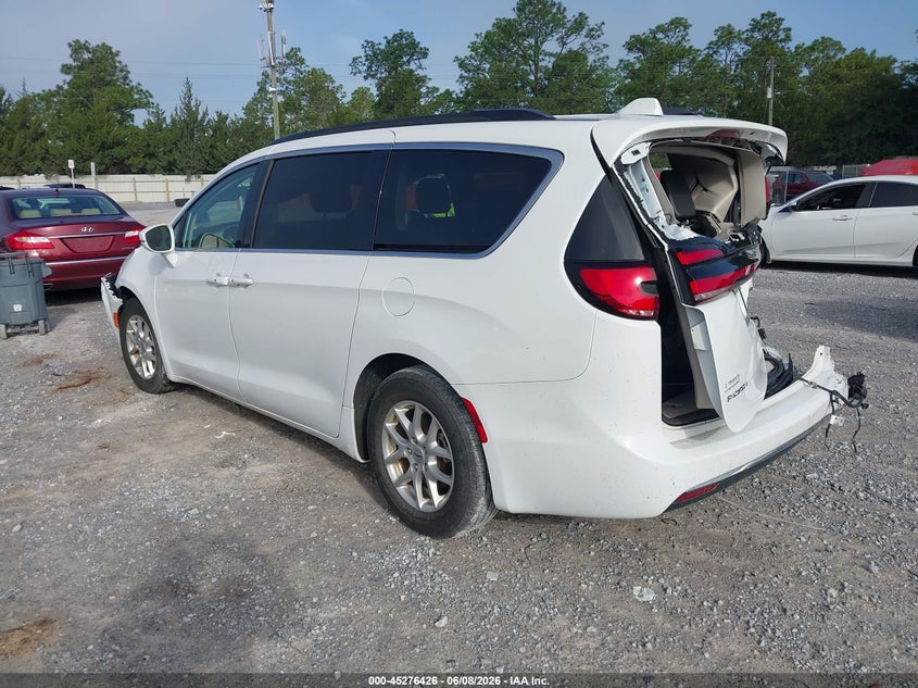 2022 Chrysler Pacifica VIN 2C4RC1BG9NR179022 IAAI salvage auction — RIGHT REAR, Salvage Title, sold $3,400 on 2026-07-09 (photo 3)