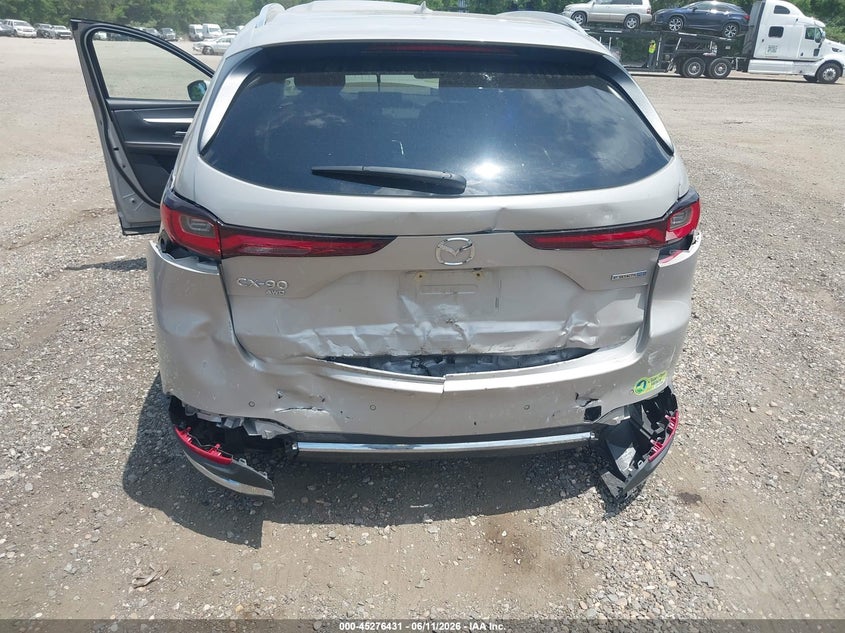 2024 Mazda Cx-90 VIN JM3KKDHA4R1108384 IAAI salvage auction — REAR END, Mv-907A (New York), sold $9,500 on 2026-07-14 (photo 6)