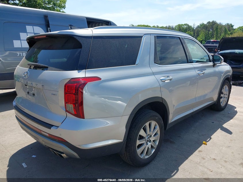 2023 Hyundai Palisade VIN KM8R2DGE4PU556191 IAAI salvage auction — FRONT END, Salvage Title, sold $12,300 on 2026-07-07 (photo 4)