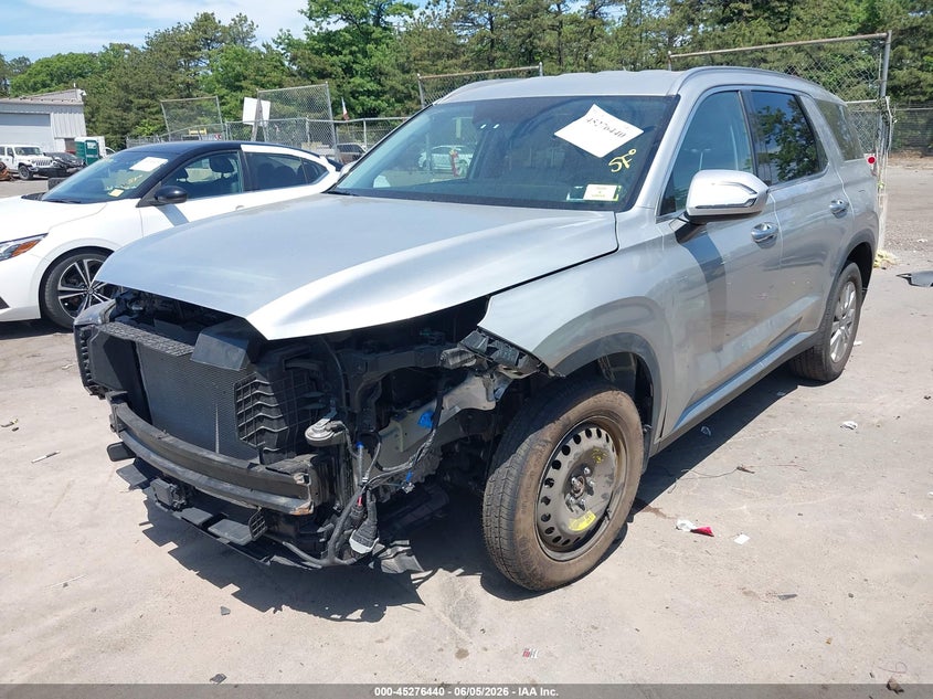 2023 Hyundai Palisade VIN KM8R2DGE4PU556191 IAAI salvage auction — FRONT END, Salvage Title, sold $12,300 on 2026-07-07 (photo 6)