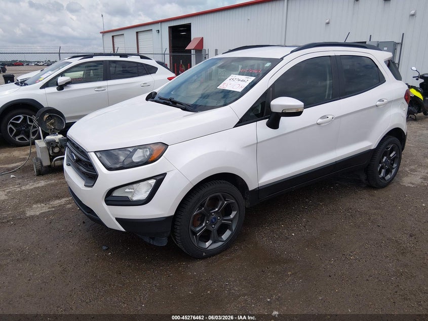 2018 Ford Ecosport VIN MAJ6P1CL2JC197079 IAAI salvage auction — HAIL, Salvage Title, sold $4,425 on 2026-07-10 (photo 2)