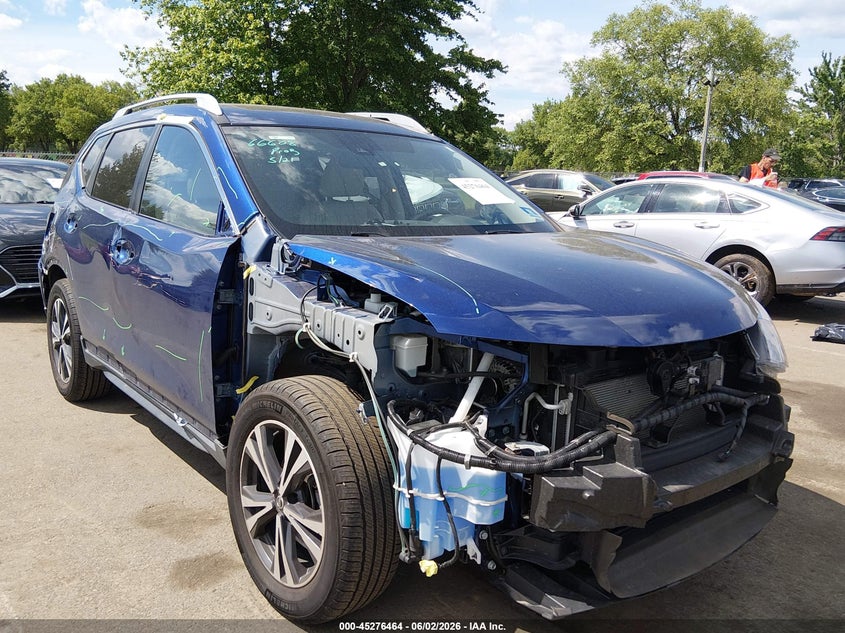 2018 Nissan Rogue VIN JN8AT2MV0JW308236 IAAI salvage auction — RIGHT SIDE, Salvage Title, sold $3,800 on 2026-07-27 (photo 1)