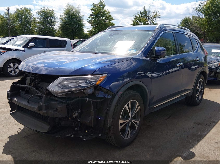 2018 Nissan Rogue VIN JN8AT2MV0JW308236 IAAI salvage auction — RIGHT SIDE, Salvage Title, sold $3,800 on 2026-07-27 (photo 2)