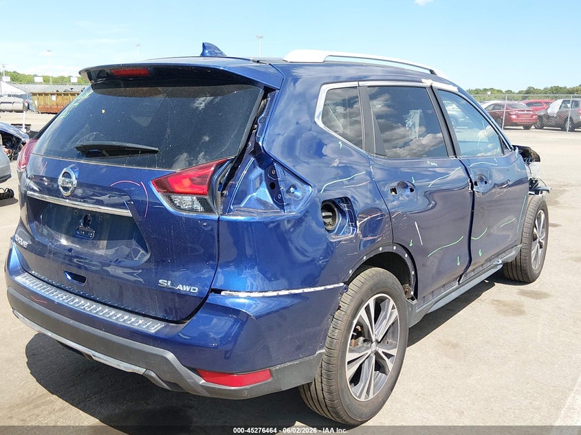 2018 Nissan Rogue VIN JN8AT2MV0JW308236 IAAI salvage auction — RIGHT SIDE, Salvage Title, sold $3,800 on 2026-07-27 (photo 4)