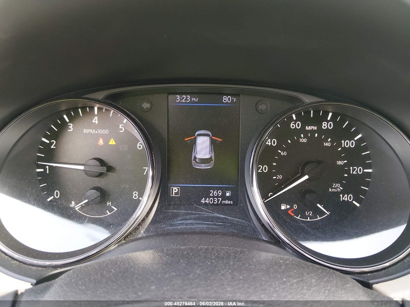 2018 Nissan Rogue VIN JN8AT2MV0JW308236 IAAI salvage auction — RIGHT SIDE, Salvage Title, sold $3,800 on 2026-07-27 (photo 7)
