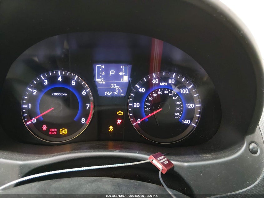 2016 Hyundai Accent VIN KMHCT4AE2GU968928 IAAI salvage auction — NORMAL WEAR, Salvage Title, sold $575 on 2026-07-31 (photo 7)