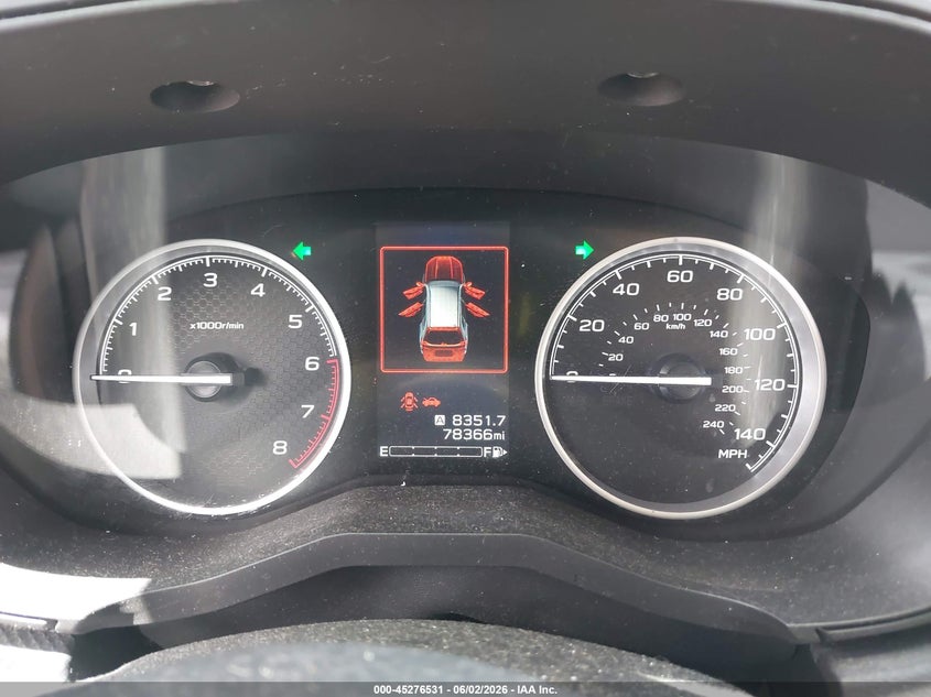 2020 Subaru Forester VIN JF2SKAJC9LH608351 IAAI salvage auction — FRONT & REAR, Original (Texas), sold $2,000 on 2026-08-01 (photo 7)