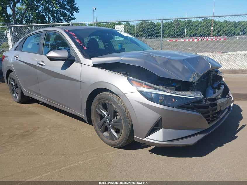 2023 Hyundai Elantra VIN KMHLM4AG9PU601457 IAAI salvage auction — FRONT END, Salvage Title, sold $4,150 on 2026-07-27 (photo 1)