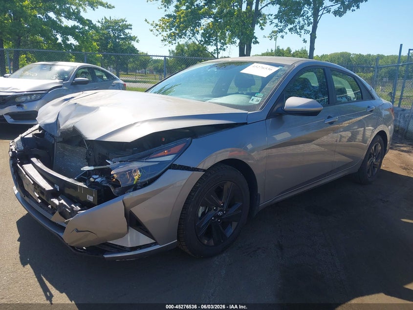 2023 Hyundai Elantra VIN KMHLM4AG9PU601457 IAAI salvage auction — FRONT END, Salvage Title, sold $4,150 on 2026-07-27 (photo 2)