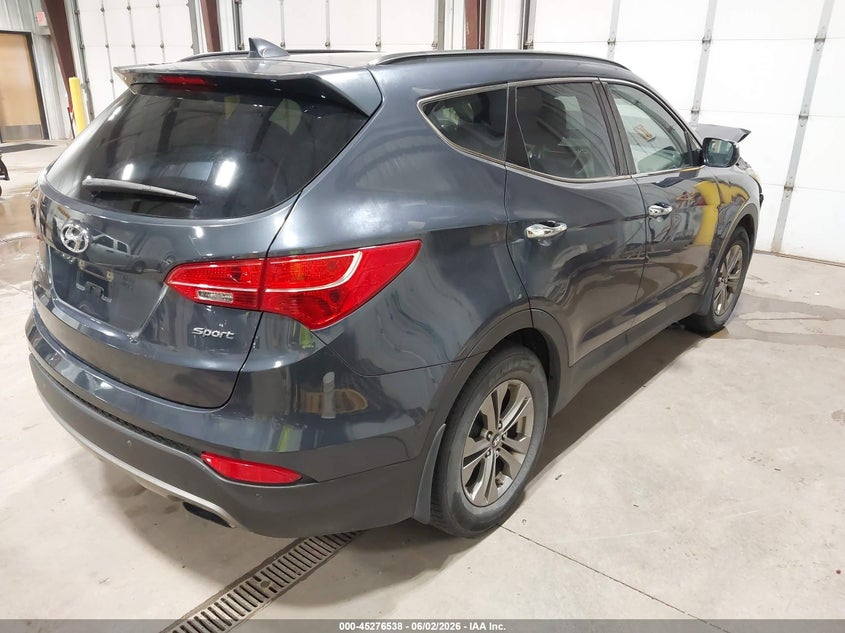 2014 Hyundai Santa fe VIN 5XYZU3LB2EG155239 IAAI salvage auction — FRONT END, Prior Salvage (Minnesota), sold $675 on 2026-07-24 (photo 4)