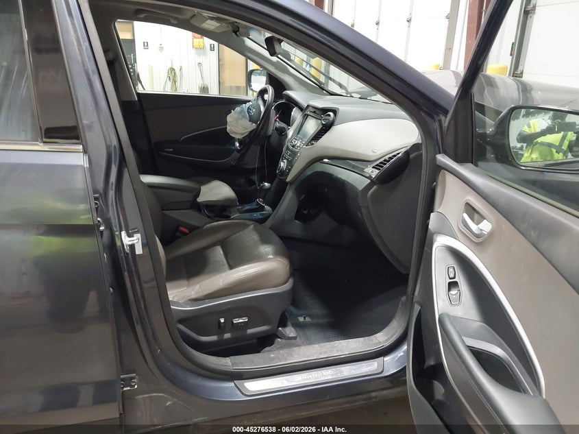 2014 Hyundai Santa fe VIN 5XYZU3LB2EG155239 IAAI salvage auction — FRONT END, Prior Salvage (Minnesota), sold $675 on 2026-07-24 (photo 5)