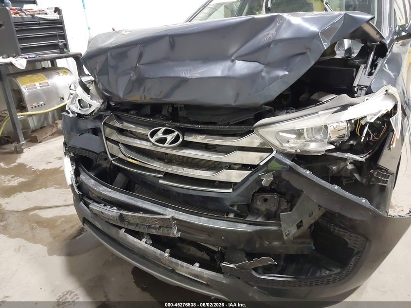 2014 Hyundai Santa fe VIN 5XYZU3LB2EG155239 IAAI salvage auction — FRONT END, Prior Salvage (Minnesota), sold $675 on 2026-07-24 (photo 6)