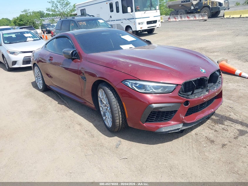 2020 BMW M8 VIN WBSAE0C07LCD74928 — IAAI salvage auction photo