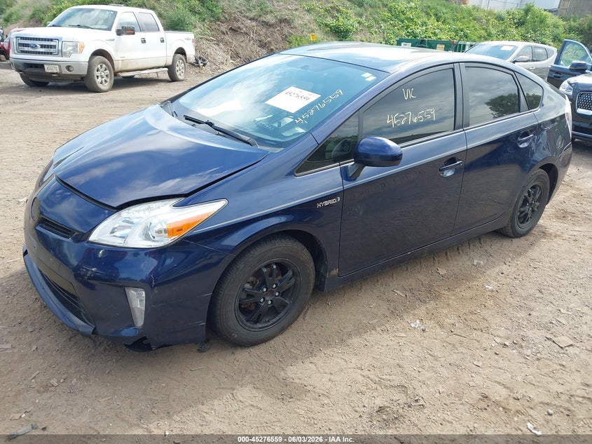 2015 Toyota Prius VIN JTDKN3DU7F1899709 IAAI salvage auction — FRONT END, Salvage Title, sold $250 on 2026-07-22 (photo 2)
