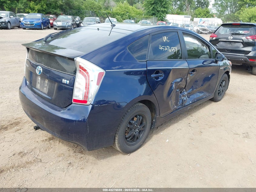 2015 Toyota Prius VIN JTDKN3DU7F1899709 IAAI salvage auction — FRONT END, Salvage Title, sold $250 on 2026-07-22 (photo 4)