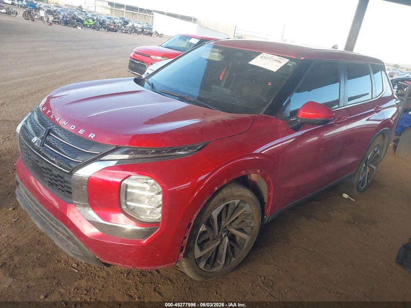 2022 Mitsubishi Outlander VIN JA4J3TA82NZ064149 IAAI salvage auction — FRONT END, Salvage Title, sold $4,500 on 2026-07-12 (photo 2)
