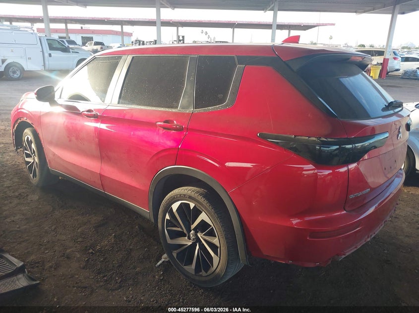 2022 Mitsubishi Outlander VIN JA4J3TA82NZ064149 IAAI salvage auction — FRONT END, Salvage Title, sold $4,500 on 2026-07-12 (photo 3)