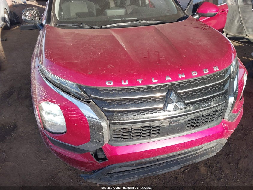 2022 Mitsubishi Outlander VIN JA4J3TA82NZ064149 IAAI salvage auction — FRONT END, Salvage Title, sold $4,500 on 2026-07-12 (photo 6)