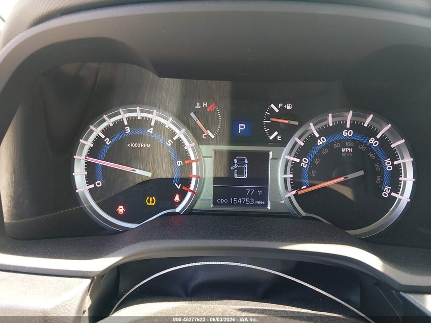 2014 Toyota 4runner VIN JTEBU5JR8E5156526 IAAI salvage auction — RIGHT FRONT, Salvage Title, sold $7,200 on 2026-07-10 (photo 7)
