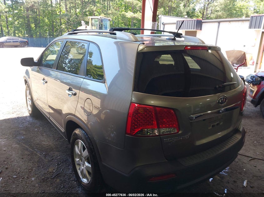 2013 Kia Sorento VIN 5XYKTCA63DG334950 IAAI salvage auction — FRONT END, Clear (Virginia), sold $750 on 2026-07-23 (photo 3)