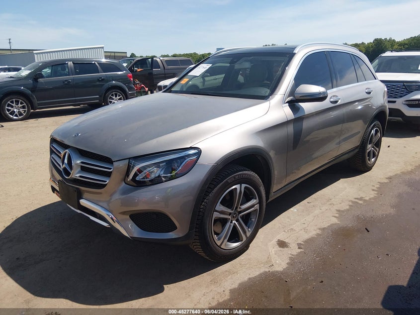 2019 Mercedes-benz Glc VIN WDC0G4KB7KF598650 IAAI salvage auction — HAIL, Salvage Title, sold $14,100 on 2026-07-28 (photo 2)
