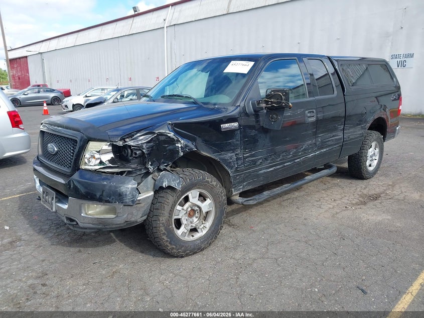 2004 Ford F-150 VIN 1FTRX14W14NB77916 IAAI salvage auction — LEFT SIDE, Salvage (Oregon), sold $975 on 2026-08-03 (photo 2)