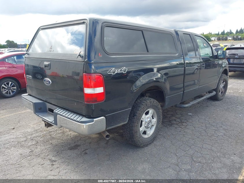 2004 Ford F-150 VIN 1FTRX14W14NB77916 IAAI salvage auction — LEFT SIDE, Salvage (Oregon), sold $975 on 2026-08-03 (photo 4)