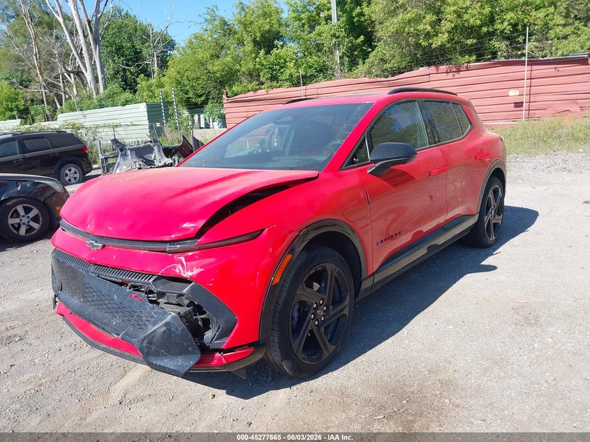 2025 Chevrolet Equinox VIN 3GN7DSRP1SS156839 IAAI salvage auction — FRONT END, Scrap (Michigan), sold $9,950 on 2026-08-20 (photo 2)