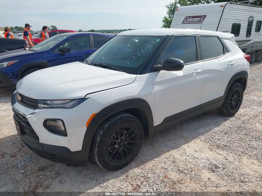 2021 Chevrolet Trailblazer VIN KL79MLS28MB180900 IAAI salvage auction — HAIL, Salvage Title, sold $5,100 on 2026-07-20 (photo 2)