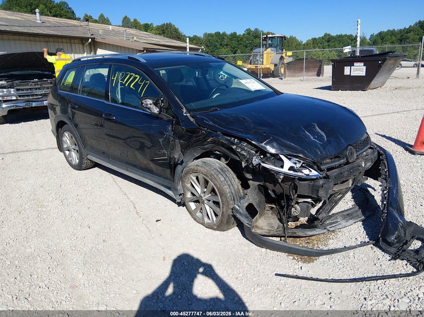2017 Volkswagen Golf VIN 3VWH17AU9HM540785 IAAI salvage auction — FRONT END, Salvage (Kentucky), sold $175 on 2026-08-13 (photo 1)
