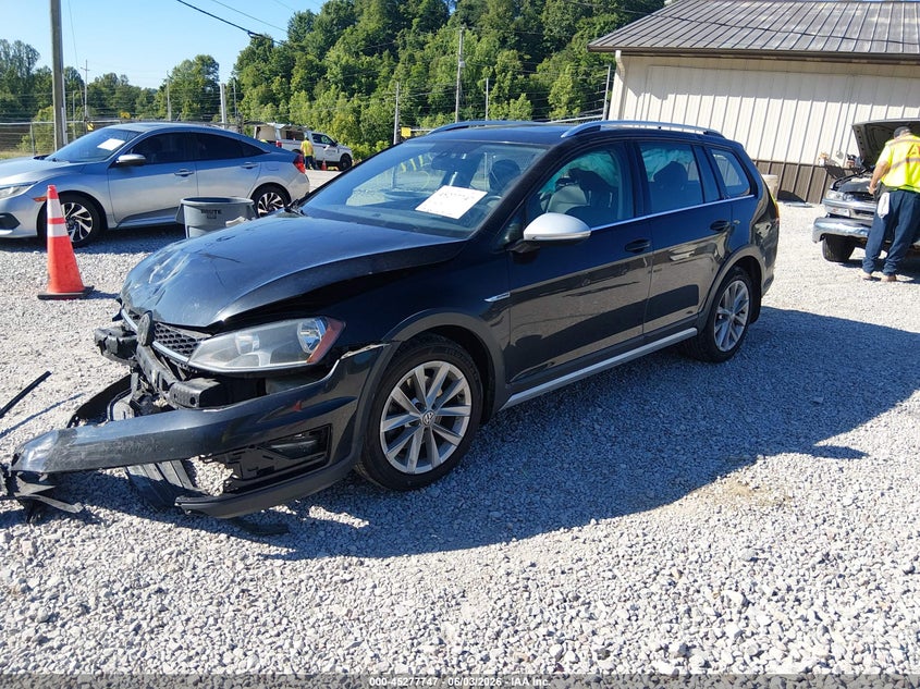 2017 Volkswagen Golf VIN 3VWH17AU9HM540785 IAAI salvage auction — FRONT END, Salvage (Kentucky), sold $175 on 2026-08-13 (photo 2)