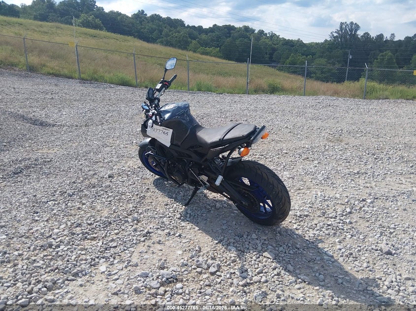 2014 Yamaha Fz VIN JYARN33E7EA004299 IAAI salvage auction — FRONT END, Salvage (Kentucky), sold $2,600 on 2026-07-21 (photo 3)