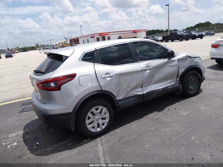 2020 Nissan Rogue VIN JN1BJ1CV3LW255331 IAAI salvage auction — RIGHT SIDE, Salvage Title, sold $2,150 on 2026-07-23 (photo 4)