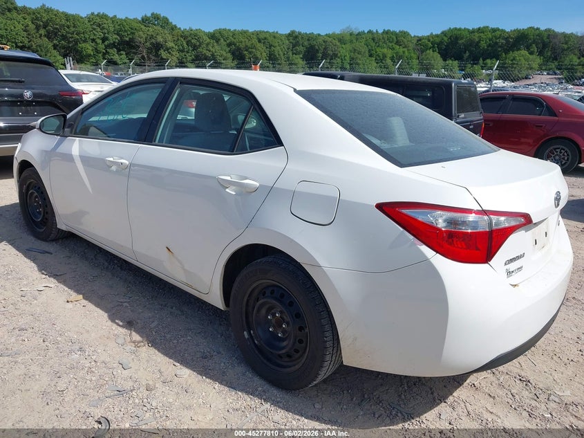 2014 Toyota Corolla VIN 5YFBURHE3EP140347 IAAI salvage auction — FRONT END, Salvage Title, sold $1,400 on 2026-07-08 (photo 3)