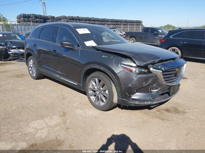 2023 Mazda Cx-9 VIN JM3TCBDYXP0631016 IAAI salvage auction — FRONT & REAR, Salvage Title, sold $4,500 on 2026-07-10 (photo 1)