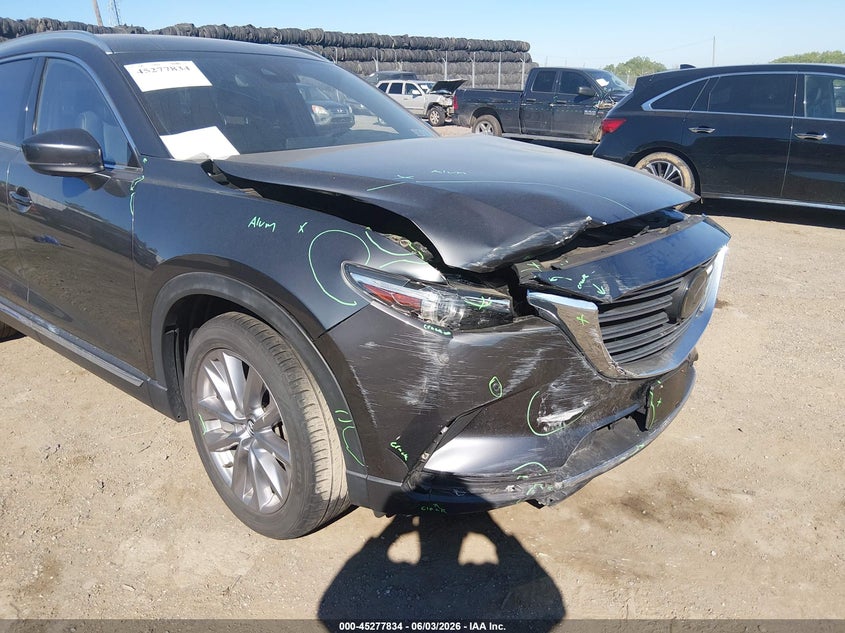 2023 Mazda Cx-9 VIN JM3TCBDYXP0631016 IAAI salvage auction — FRONT & REAR, Salvage Title, sold $4,500 on 2026-07-10 (photo 6)