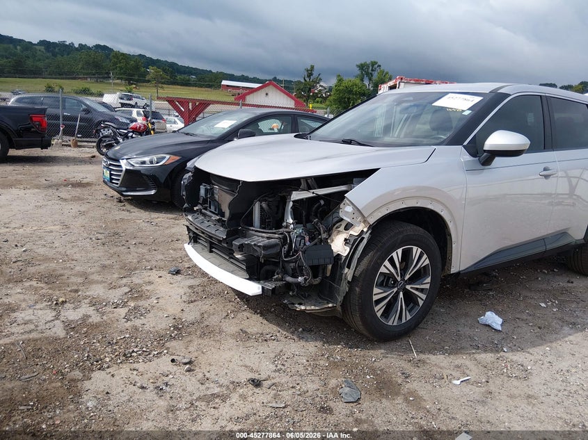 2023 Nissan Rogue VIN JN8BT3BB9PW469745 IAAI salvage auction — FRONT END, Salvage Title, sold $7,750 on 2026-07-16 (photo 6)