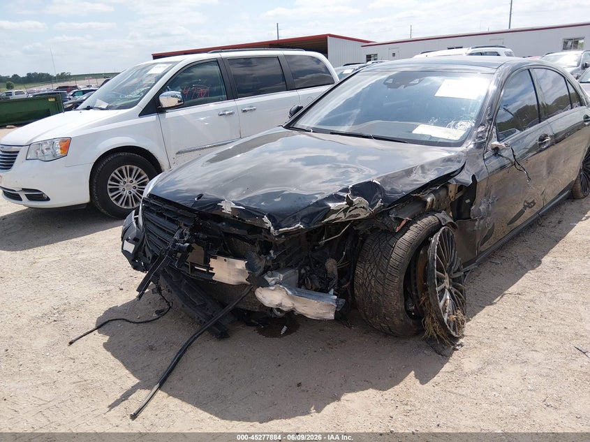 2016 Mercedes-benz S-klasse VIN WDDUG8FB8GA209534 IAAI salvage auction — LEFT SIDE, Salvage Title, sold $4,300 on 2026-07-16 (photo 6)