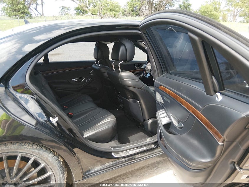 2016 Mercedes-benz S-klasse VIN WDDUG8FB8GA209534 IAAI salvage auction — LEFT SIDE, Salvage Title, sold $4,300 on 2026-07-16 (photo 8)