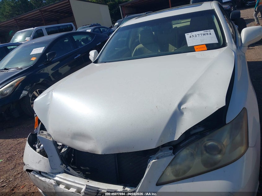 2007 Lexus Es 350 VIN JTHBJ46G972015899 IAAI salvage auction — FRONT END, Salvage (Alabama), sold $875 on 2026-07-15 (photo 6)