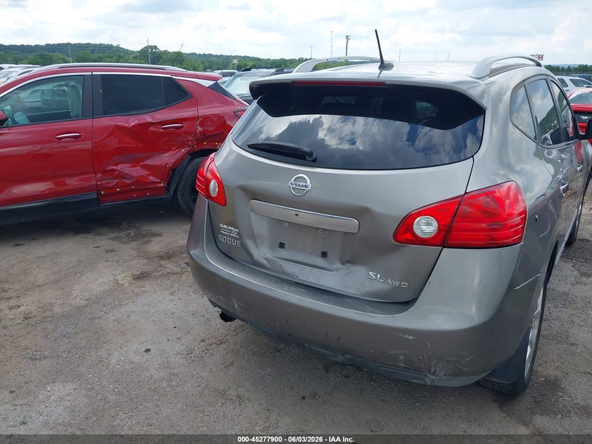 2013 Nissan Rogue VIN JN8AS5MV1DW143922 IAAI salvage auction — REAR END, Salvage Title, sold $25 on 2026-07-21 (photo 6)