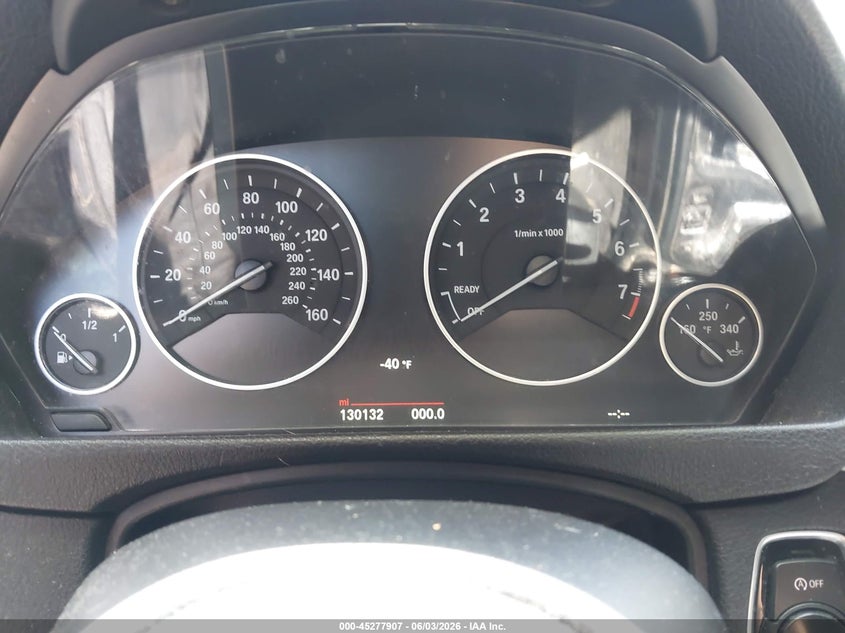 2016 BMW 3er VIN WBA8A3C50GK690658 IAAI salvage auction — NORMAL WEAR, Clear (New Jersey), sold $1,450 on 2026-07-08 (photo 7)
