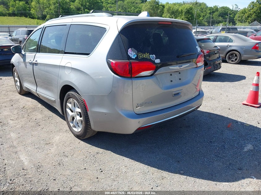 2017 Chrysler Pacifica VIN 2C4RC1EG2HR796648 IAAI salvage auction — FRONT END, Salvage Title, sold $2,050 on 2026-07-22 (photo 3)